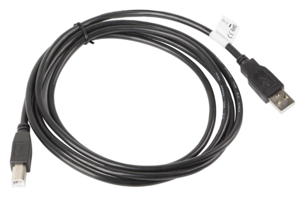 Lanberg CA-USBA-10CC-0018-BK cable USB USB 2.0 1,8 m USB B Negro