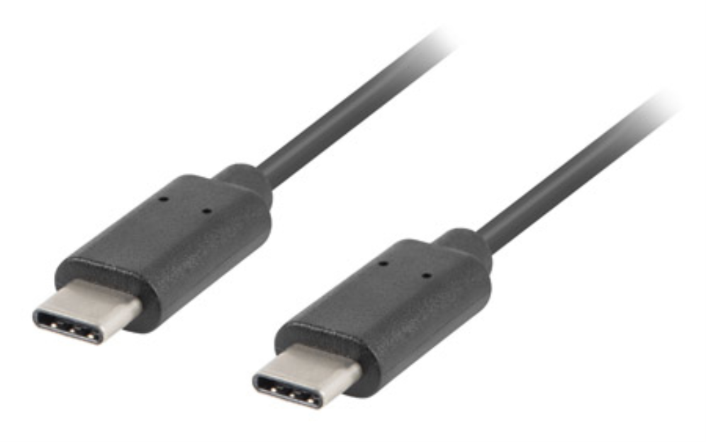 Lanberg CA-CMCM-10CU-0005-BK cable USB USB 2.0 0,5 m USB C Negro