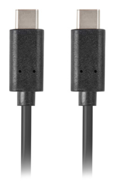 Lanberg CA-CMCM-10CU-0010-BK cable USB USB 2.0 1 m USB C Negro