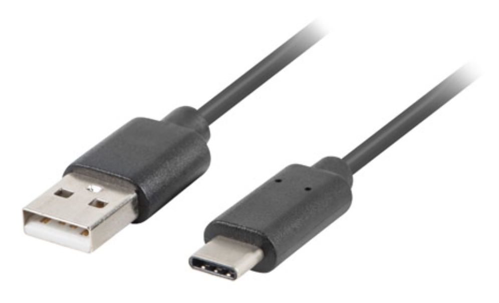 Lanberg CA-USBO-31CU-0010-BK cable USB 1 m USB 3.2 Gen 1 (3.1 Gen 1) USB A USB C Negro