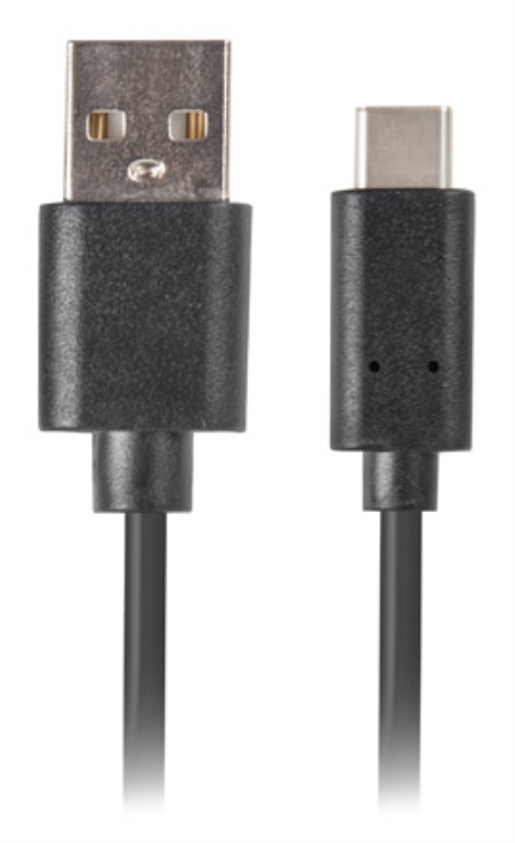 Lanberg CA-USBO-31CU-0010-BK cable USB 1 m USB 3.2 Gen 1 (3.1 Gen 1) USB A USB C Negro