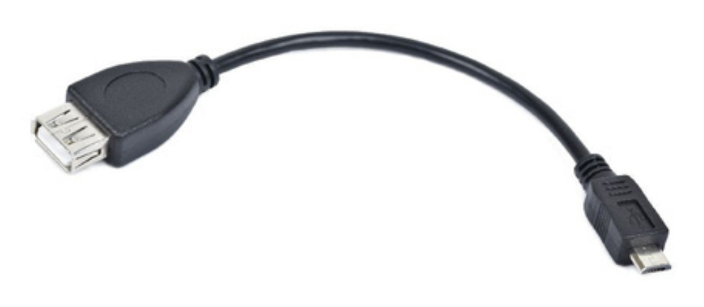 Lanberg OEM-0006 cable USB USB 2.0 0,15 m USB A Micro-USB B Negro
