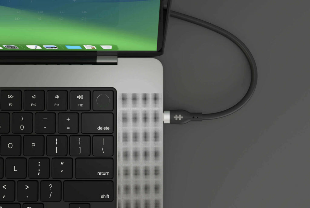 HYPER HJ4002BKGL cable USB USB 2.0 2 m USB C Negro