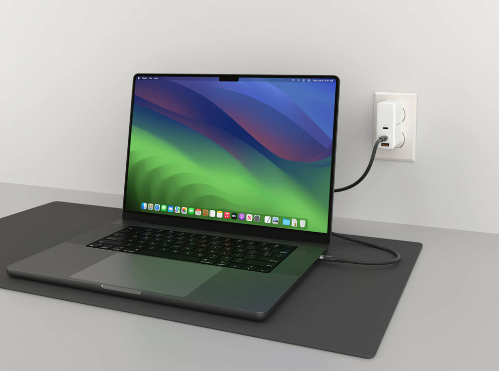 HYPER HJ4002BKGL cable USB USB 2.0 2 m USB C Negro