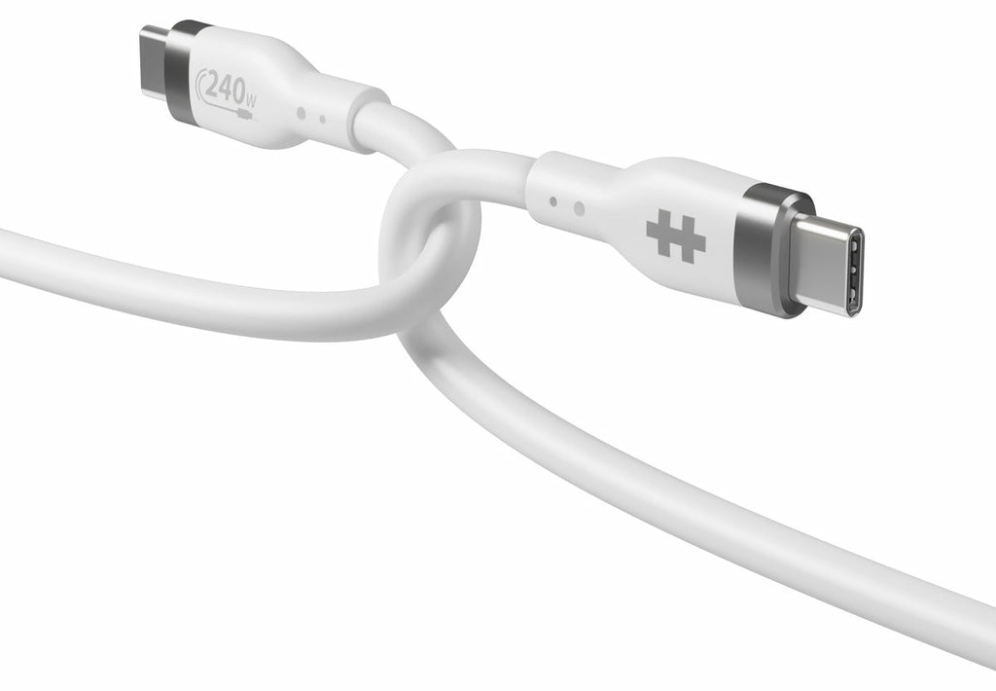 HYPER HJ4002WHGL cable USB USB 2.0 2 m USB C Blanco