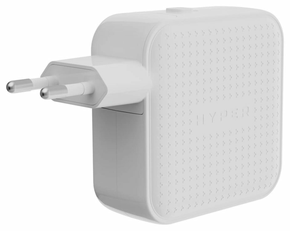 HYPER HJ1003WHWWGL cargador de dispositivo móvil Portátil, Smartphone, Tableta Blanco Corriente alterna Carga rápida Interior