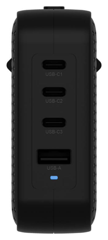 HYPER HJ1002BKWWGL cargador de dispositivo móvil Portátil, Smartphone, Tableta Negro Corriente alterna Carga rápida Interior