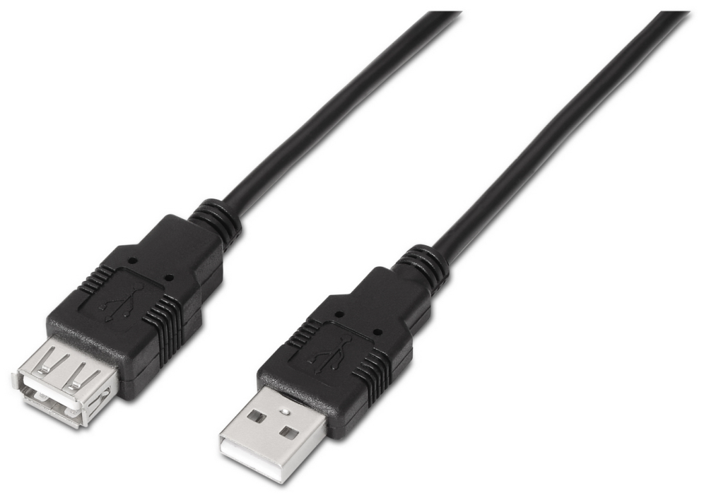 AISENS A101-0015 cable USB USB 2.0 1 m USB A Negro
