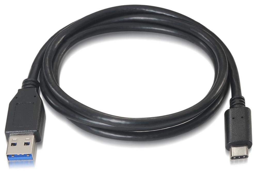 AISENS A107-0060 cable USB USB 3.2 Gen 2 (3.1 Gen 2) 1 m USB A USB C Negro