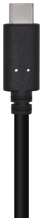 AISENS Cable USB 3.1 Gen 2 10 Gbps 3 A, Tipo C/M-A/M, Negro, 0.5m