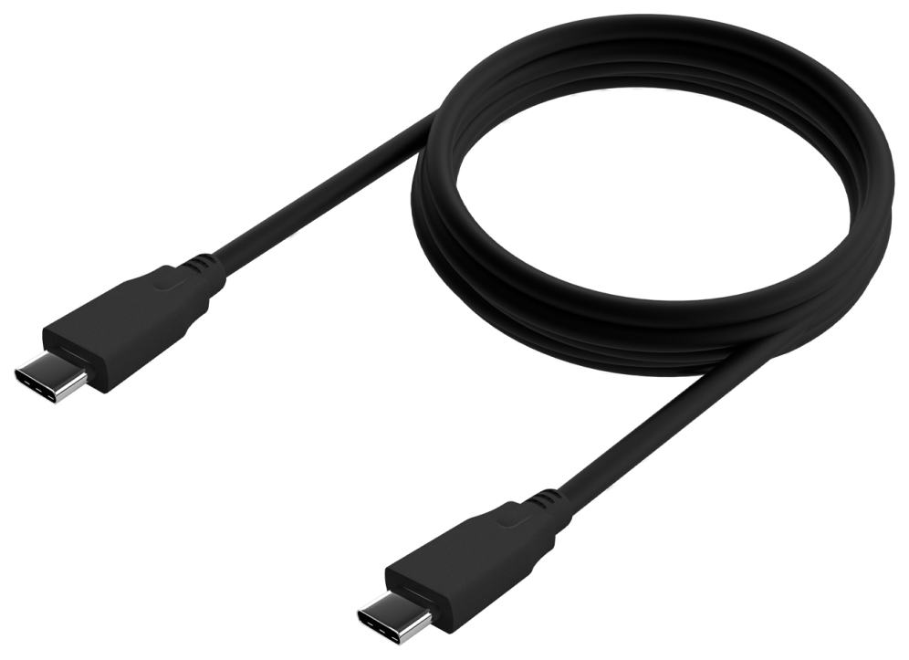 AISENS Cable USB 3.2 Gen2x2 20Gbps 8k@30Hz 5A 100W E-Marker, Tipo USB-C/M-USB-C/M, Negro, 1.0m