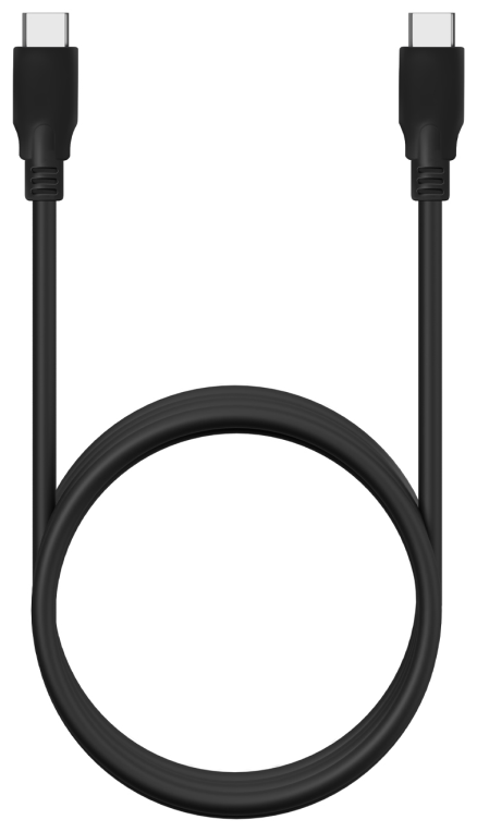 AISENS Cable USB 3.2 Gen2x2 20Gbps 8k@30Hz 5A 100W E-Marker, Tipo USB-C/M-USB-C/M, Negro, 1.0m