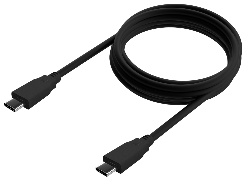 AISENS Cable USB 3.2 Gen2x2 20Gbps 8k@30Hz 5A 100W E-Marker, Tipo USB-C/M-USB-C/M, Negro, 2.0m