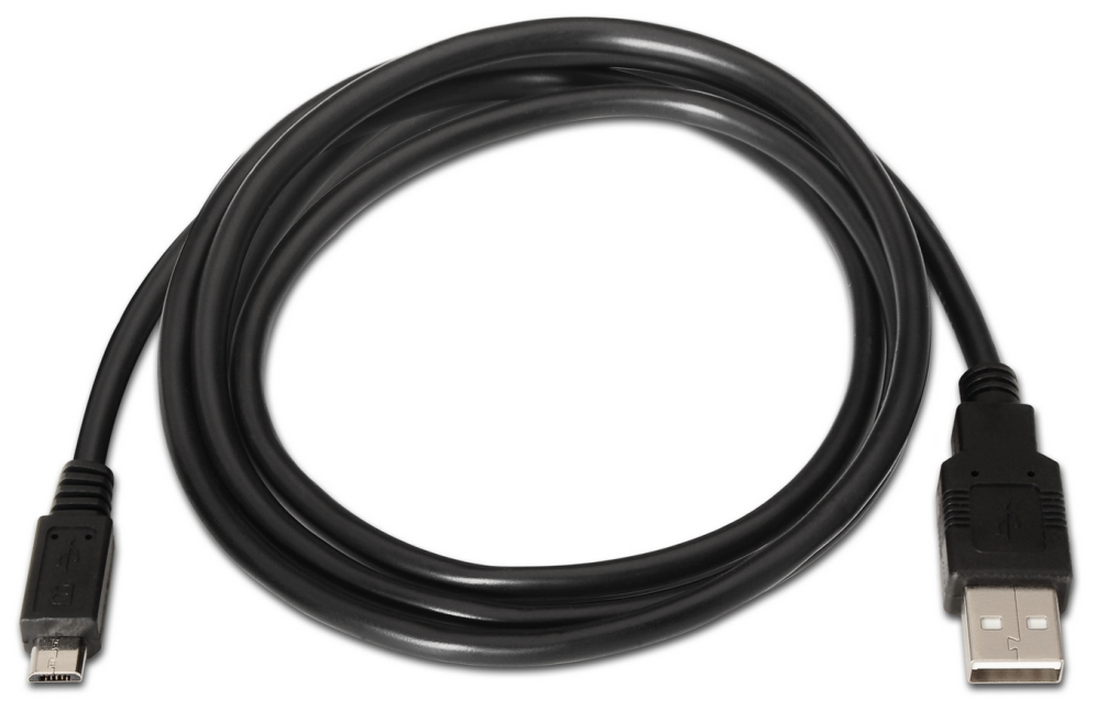 AISENS A101-0029 cable USB USB 2.0 3 m USB A Micro-USB B Negro