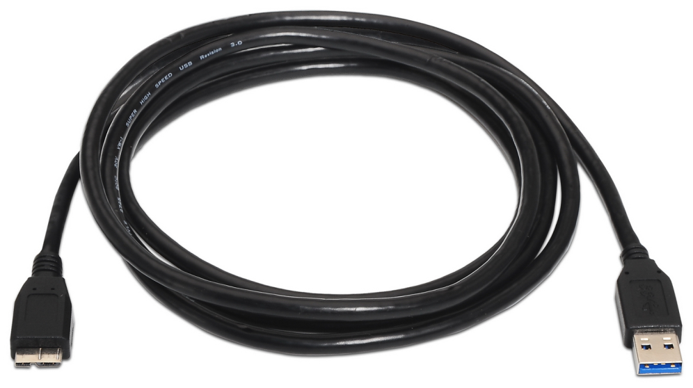AISENS A105-0043 cable USB USB 3.2 Gen 1 (3.1 Gen 1) 1 m USB A Micro-USB B Negro