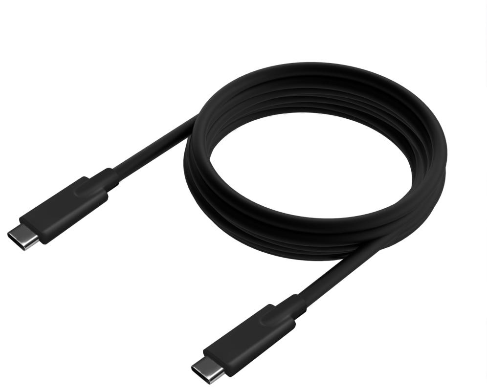 AISENS Cable USB 3.2 Gen1 5Gbps 4k@60Hz 3A 60W E-Marker, Tipo USB-C/M-USB-C/M, Negro, 5.0m