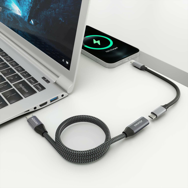 AISENS A107-0636 cable USB USB 3.2 Gen 2x2 2 m USB C
