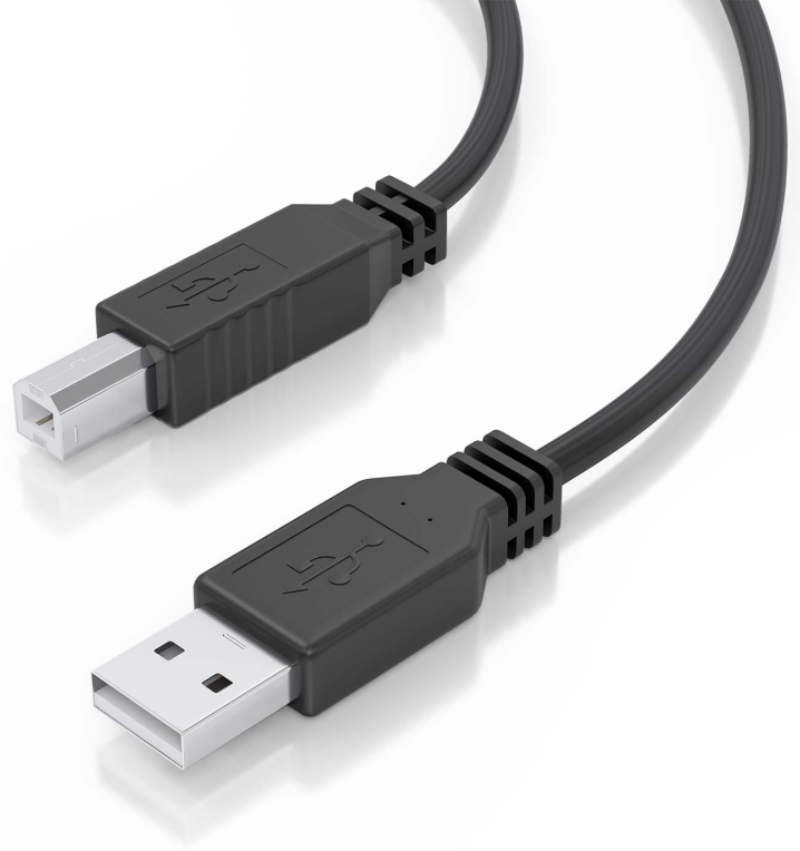 AISENS Cable USB 2.0 con Amplificador, Tipo A/M-B/M, Negro, 10m