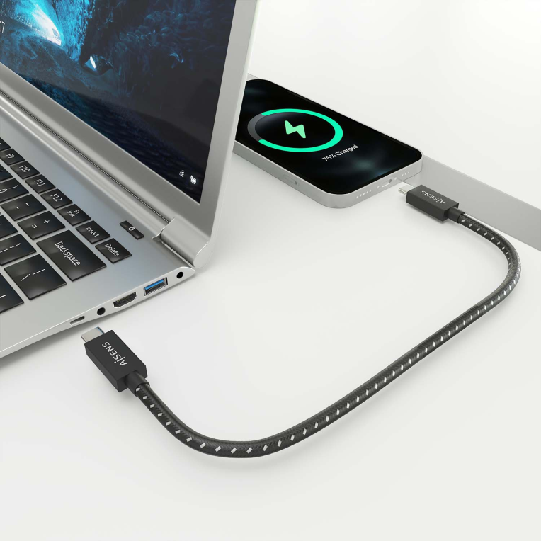 AISENS A156-0867 cable USB USB4 Gen 3x2 1 m USB C