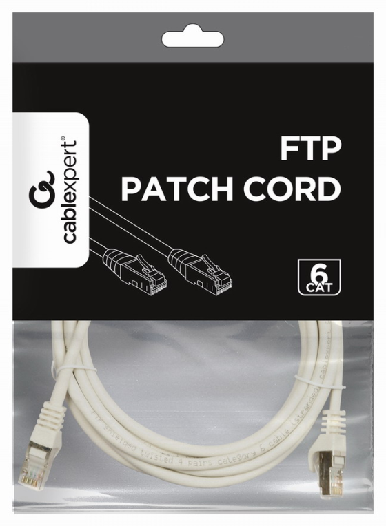 Gembird PP6-5M cable de red Cat6 F/UTP (FTP)