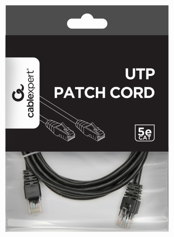 Gembird PP12-2M/BK cable de red