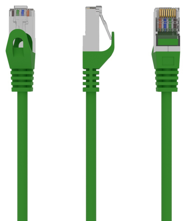 Gembird 1m CAT6 cable de red Verde F/FTP (FFTP)