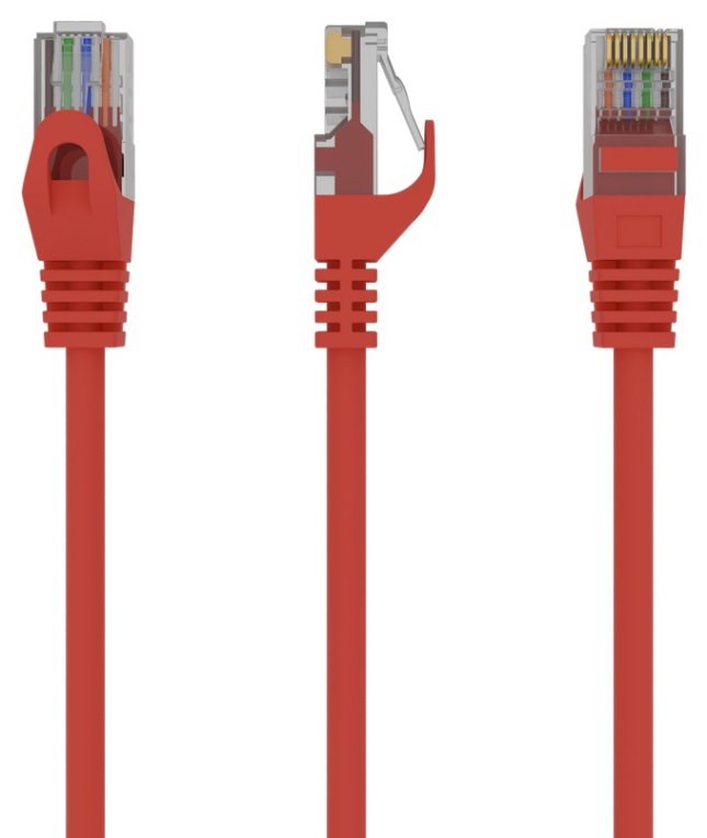 Gembird PP6U-2M cable de red Rojo Cat6 U/UTP (UTP)