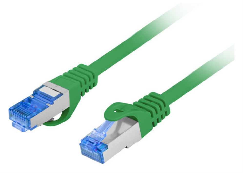 Lanberg PCF6A-10CC cable de red Verde 10 m Cat6a S/FTP (S-STP)