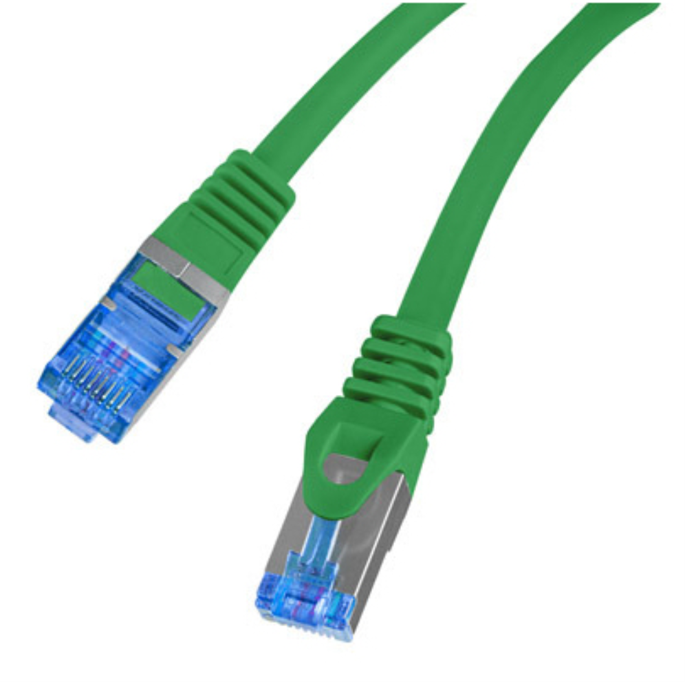 Lanberg PCF6A-10CC cable de red Verde 10 m Cat6a S/FTP (S-STP)