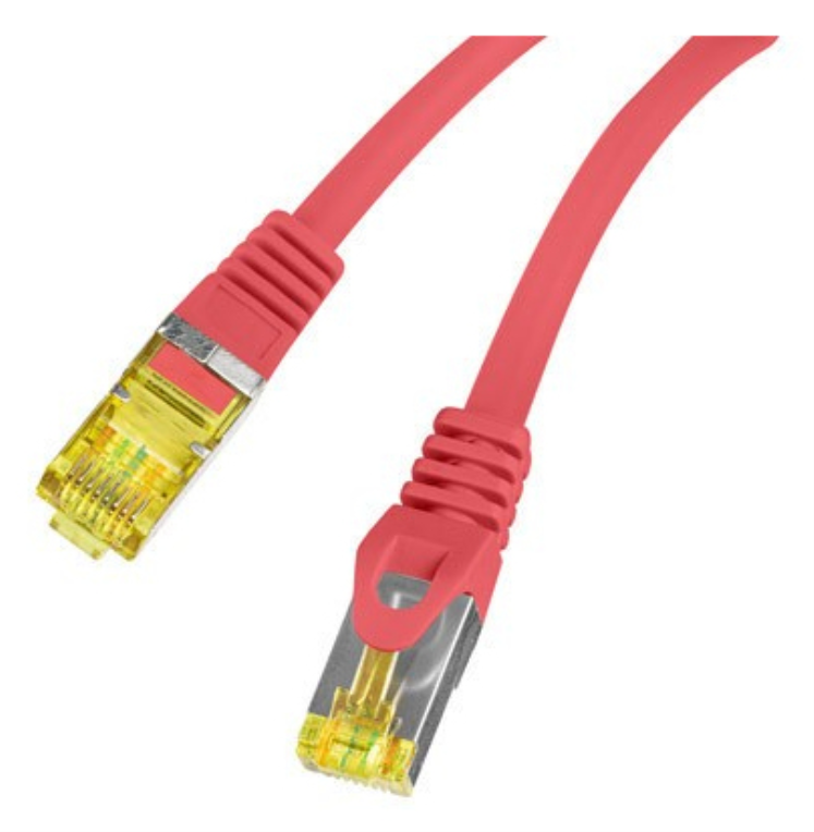 Lanberg PCF6A-10CU-0150-R cable de red Rojo 1,5 m Cat6a S/FTP (S-STP)