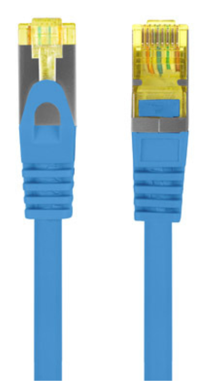 Lanberg PCF6A-10CU-0100-B cable de red Azul 1 m Cat6a S/FTP (S-STP)