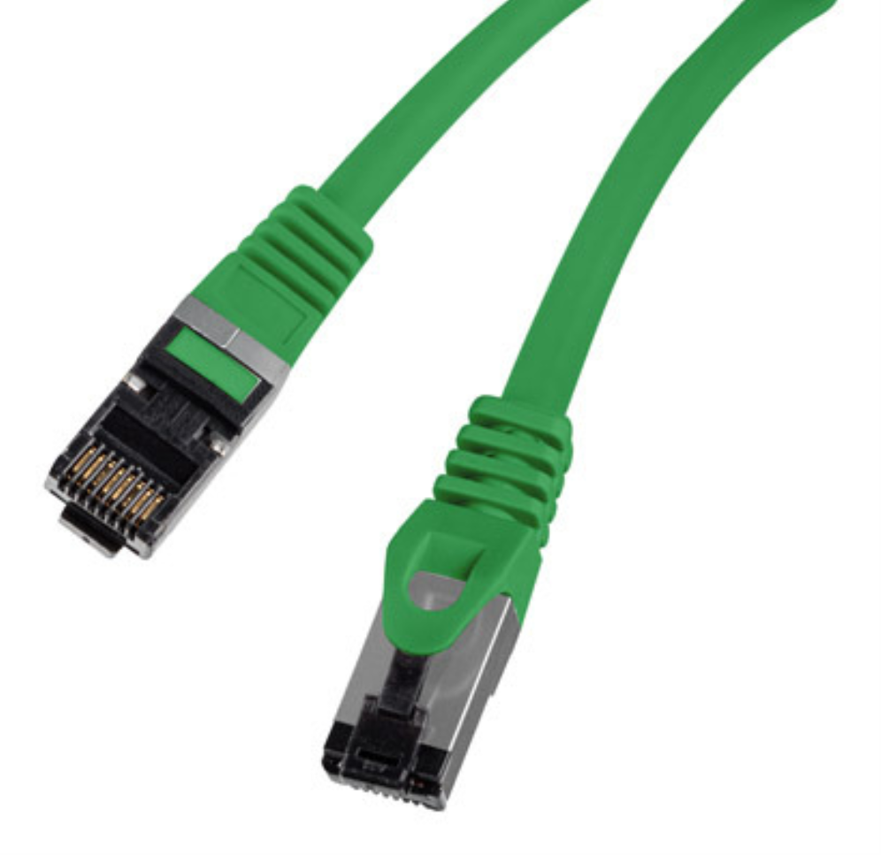 Lanberg PCF8-10CU-0050-G cable de red Verde 0,5 m Cat8.1 S/FTP (S-STP)