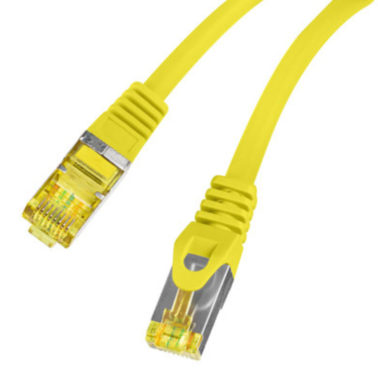 Lanberg PCF6A-10CU cable de red Amarillo 2 m Cat6a S/FTP (S-STP)