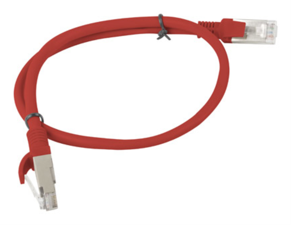 Lanberg PCU6-10CC-0050-R cable de red Rojo 0,5 m Cat6 U/UTP (UTP)