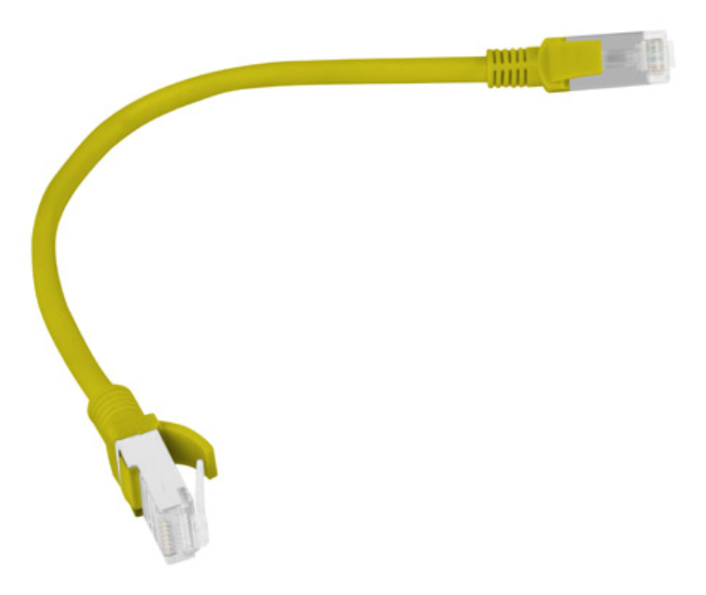 Lanberg PCU6-10CC-0025-Y cable de red Amarillo 0,25 m Cat6 U/UTP (UTP)