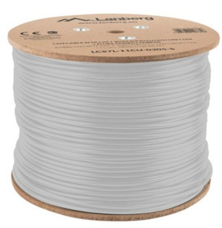 Lanberg LCS7L-11CU-0305-S cable de red Blanco 305 m Cat7 S/FTP (S-STP)