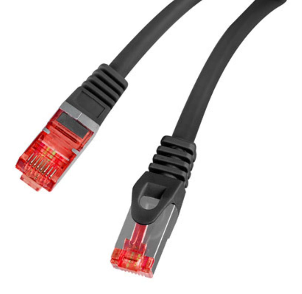 Lanberg PCF6-10CU-0300-BK cable de red Negro 3 m Cat6 F/UTP (FTP)