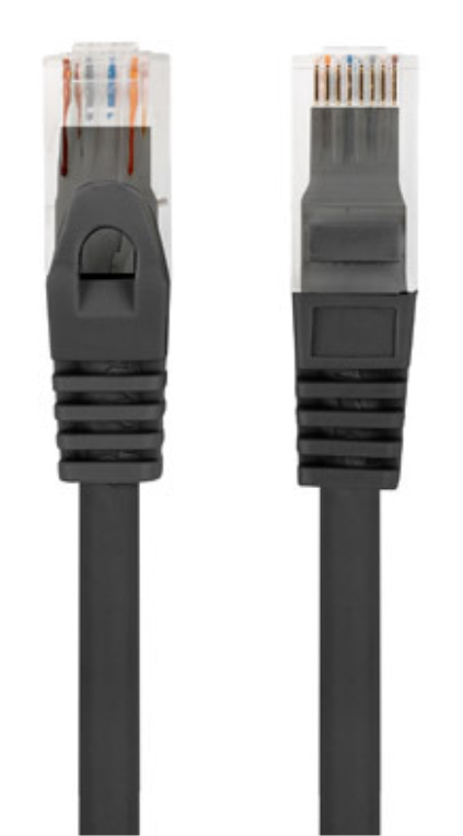 Lanberg PCU6-10CU-1000-BK cable de red Negro 10 m Cat6 U/UTP (UTP)