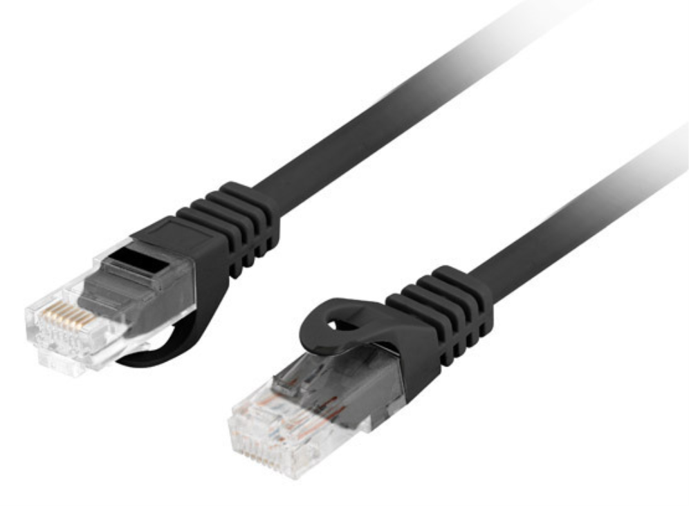 Lanberg PCU6-10CU-0500-BK cable de red Negro 5 m Cat6 U/UTP (UTP)