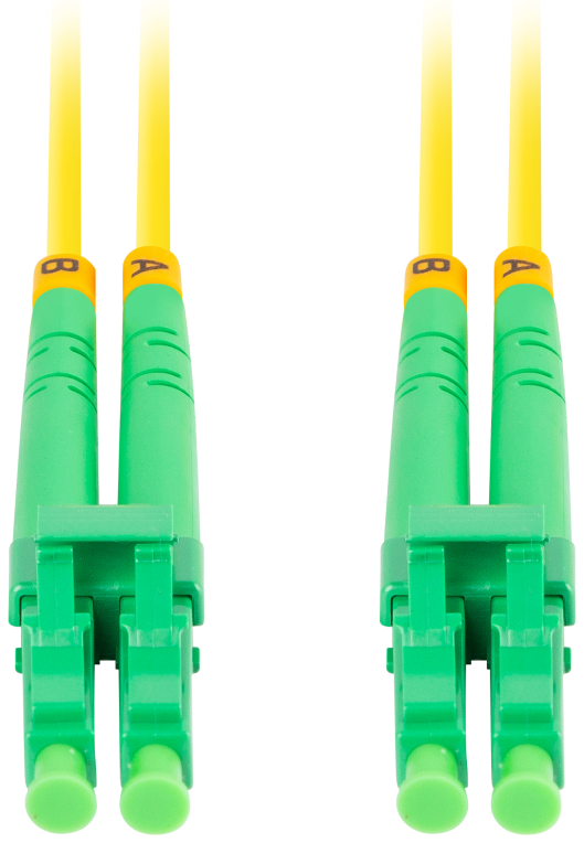 Lanberg FO-LALA-SD11-0010-YE Cable de fibra óptica e InfiniBand 1 m LC Amarillo