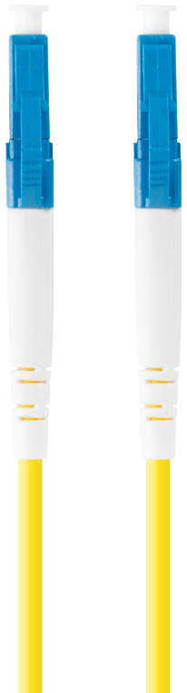 Lanberg FO-LULU-SS11-0010-YE Cable de fibra óptica e InfiniBand 1 m LC Amarillo