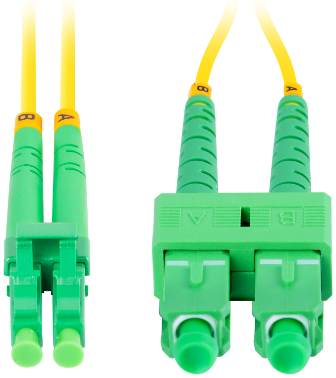 Lanberg FO-SALA-SD11-0020-YE Cable de fibra óptica e InfiniBand 2 m SC LC Amarillo