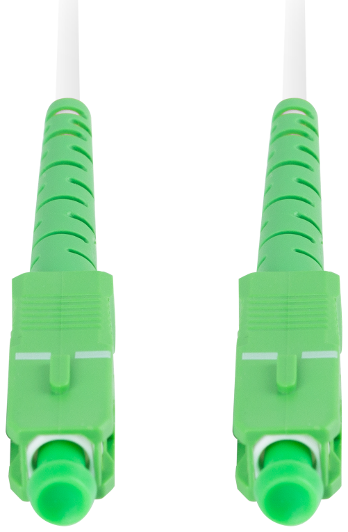 Lanberg FO-SASA-SS21-0025-WH Cable de fibra óptica e InfiniBand 2,5 m SC Blanco