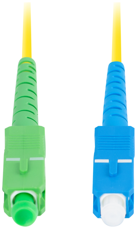 Lanberg FO-SASU-SS21-0010-YE Cable de fibra óptica e InfiniBand 1 m SC Amarillo