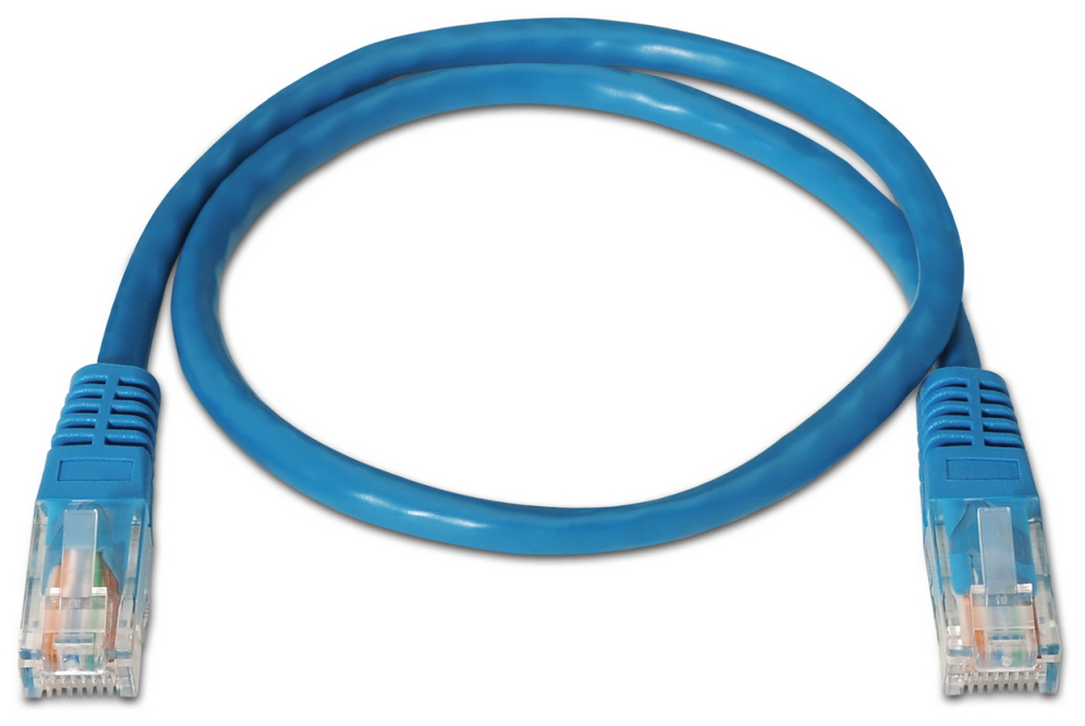 AISENS A133-0191 cable de red Azul 1 m Cat5e U/UTP (UTP)