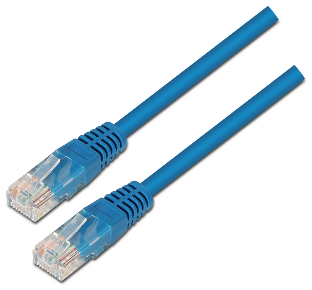 AISENS A133-0191 cable de red Azul 1 m Cat5e U/UTP (UTP)