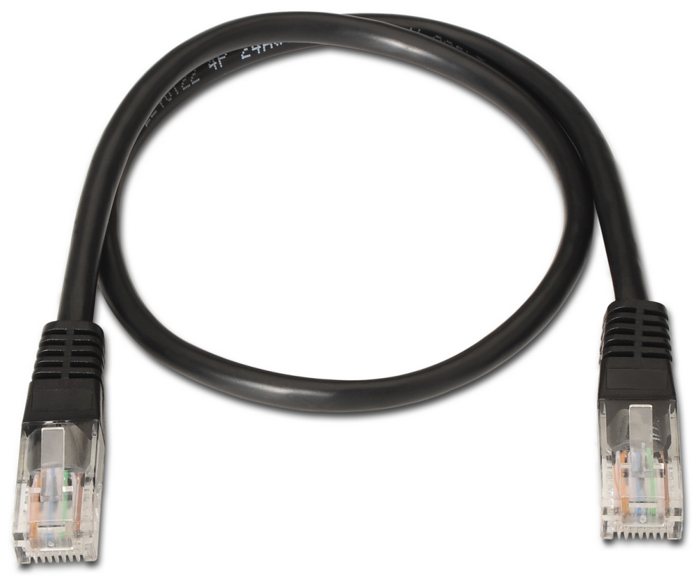 AISENS A135-0259 cable de red Negro 2 m Cat6 U/UTP (UTP)