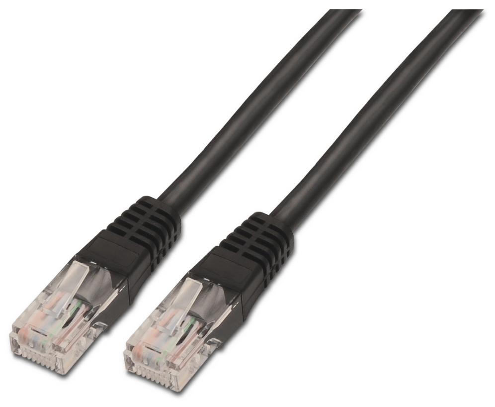 AISENS A135-0259 cable de red Negro 2 m Cat6 U/UTP (UTP)