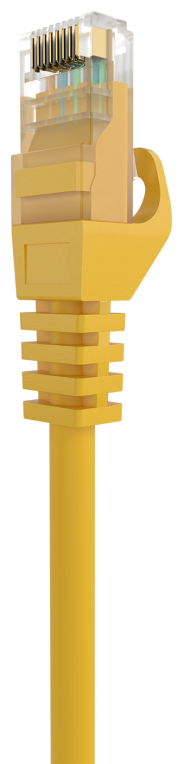 AISENS Cable de Red Latiguillo RJ45 LSZH Cat.6A 500 Mhz UTP AWG24, Amarillo, 1.0M