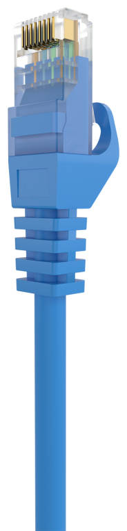 AISENS Cable de Red Latiguillo RJ45 LSZH Cat.6A 500 Mhz UTP AWG24, Azul, 25CM